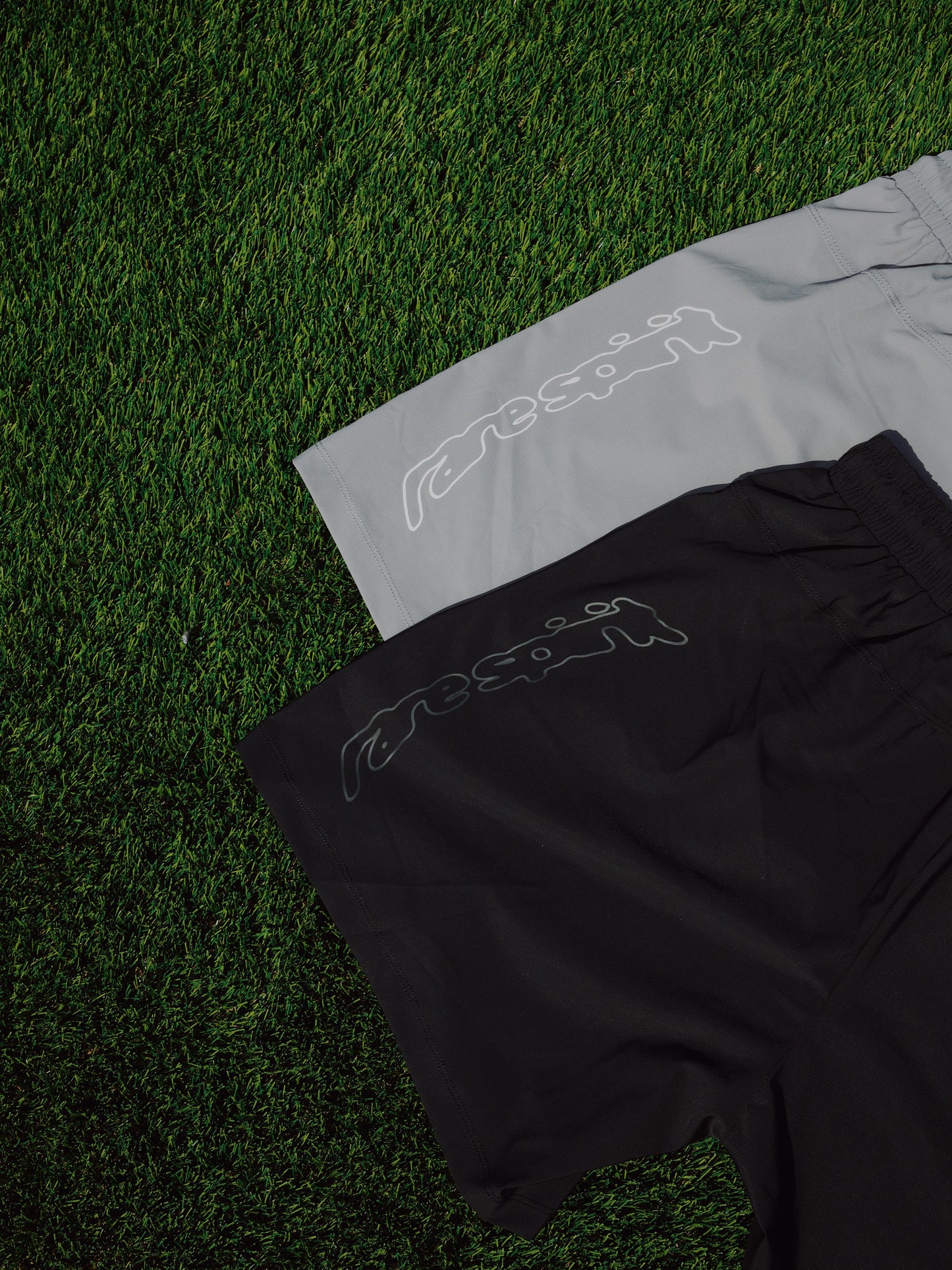 Crescent Logo Black Technical Shorts