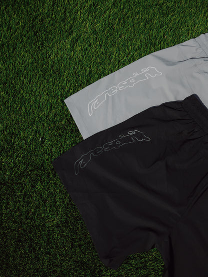 Crescent Logo Black Technical Shorts