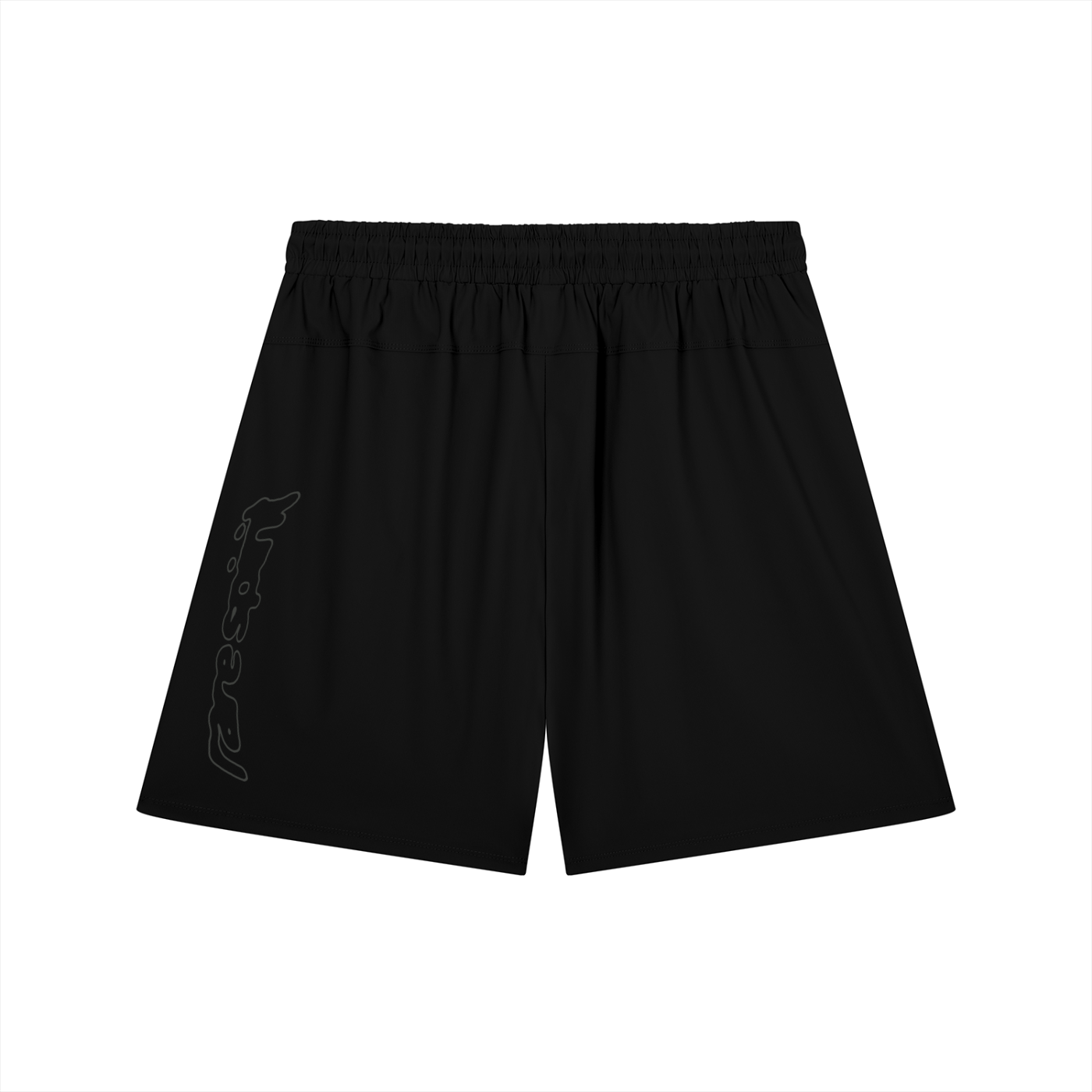 Crescent Logo Black Technical Shorts
