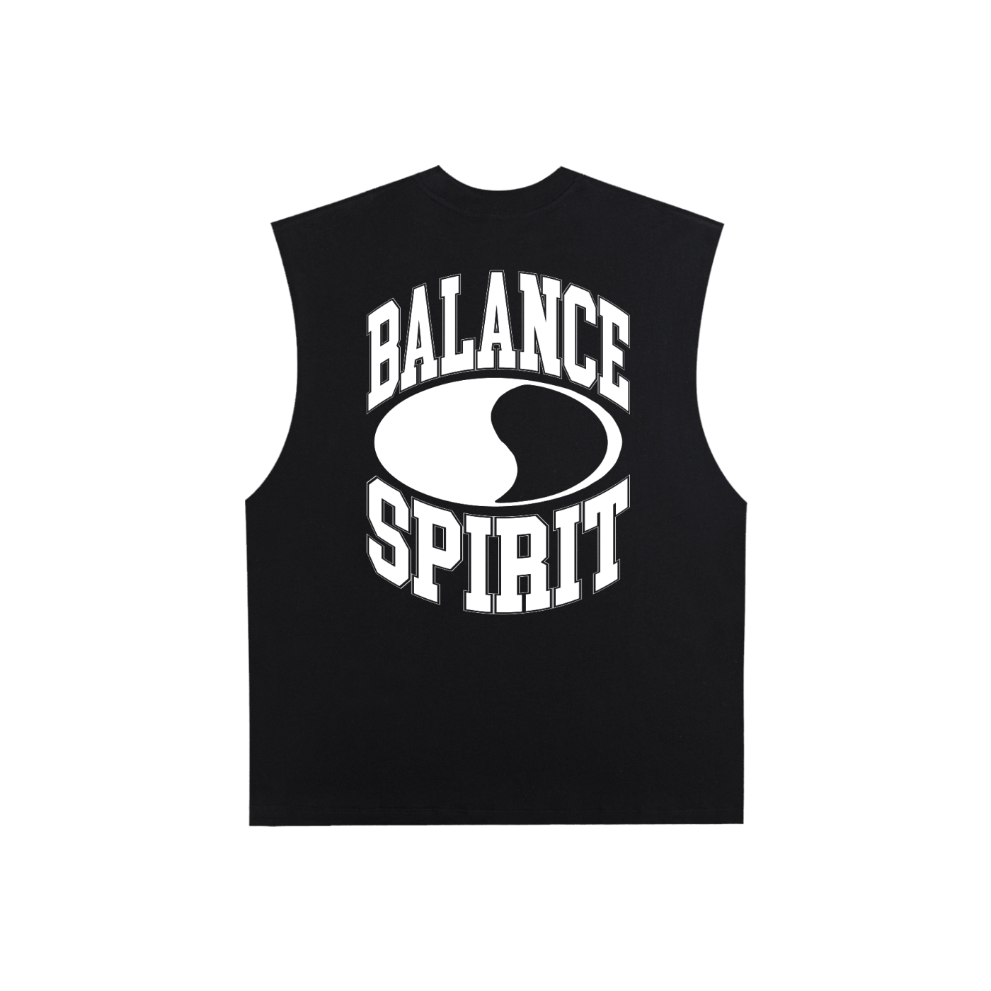 Balance Spirit Black Sleeveless Top