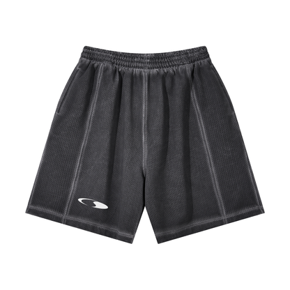 Crescent Vintage Wash Mesh Shorts