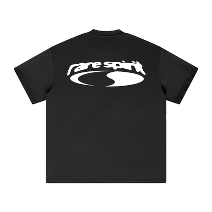 Crescent Logo Black Heavyweight T-Shirt