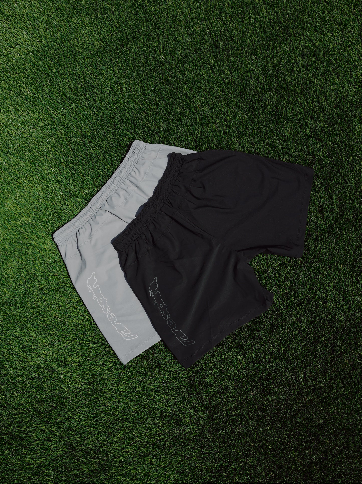 Crescent Logo Black Technical Shorts