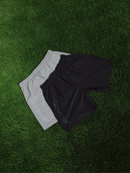 Crescent Logo Black Technical Shorts
