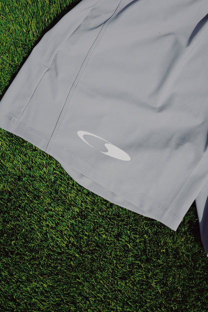 Crescent Logo Grey Technical Shorts