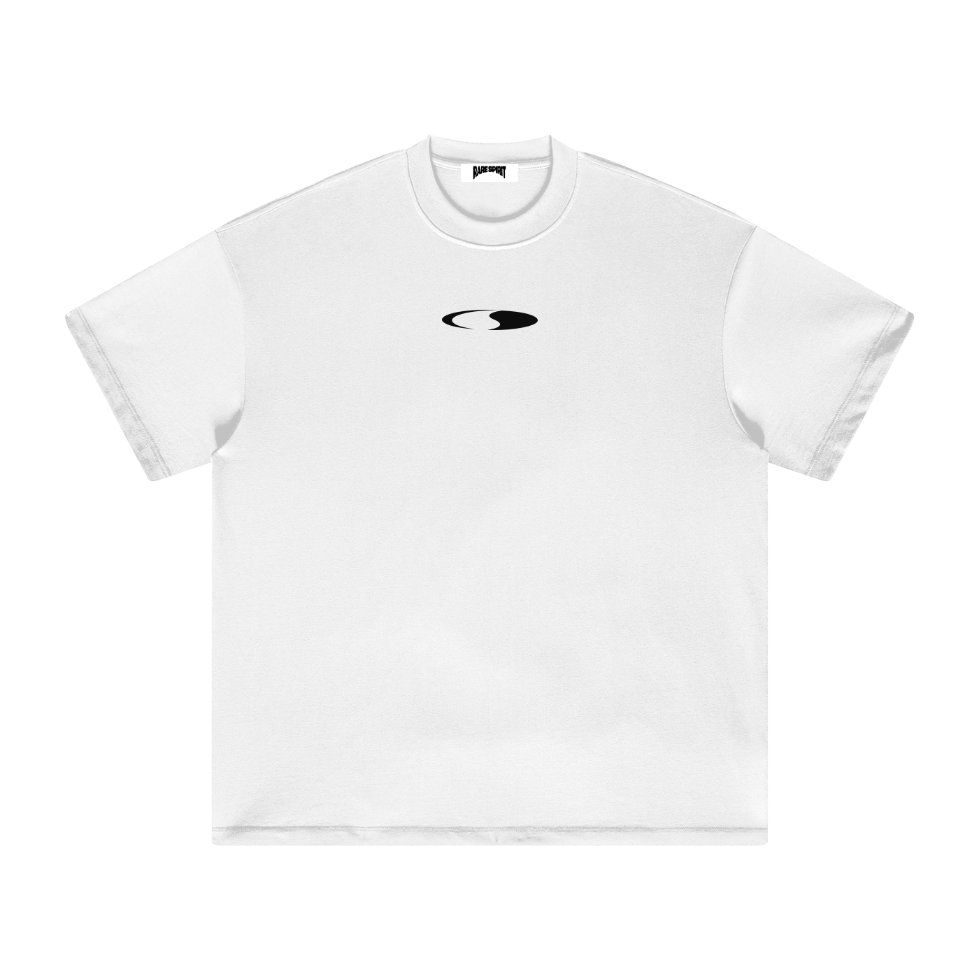 Crescent Logo White Heavyweight Tone T-Shirt