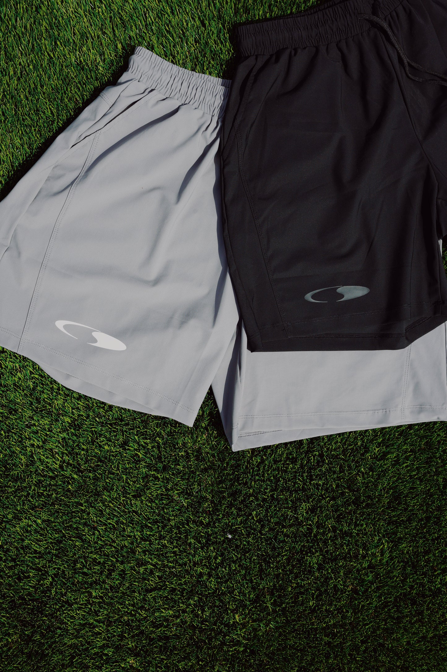 Crescent Logo Black Technical Shorts