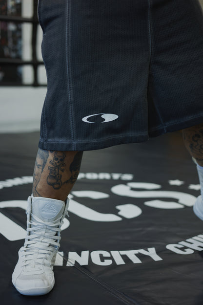 Crescent Vintage Wash Mesh Shorts