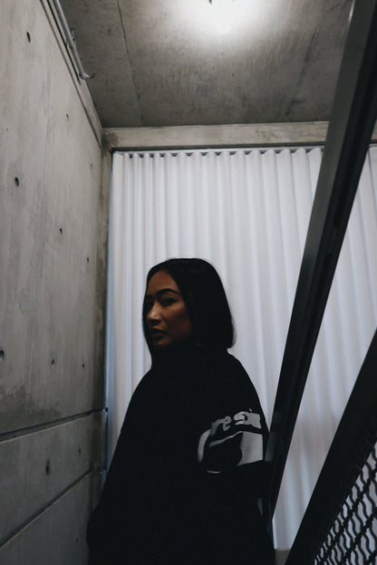 Crescent Logo Black Heavyweight T-Shirt