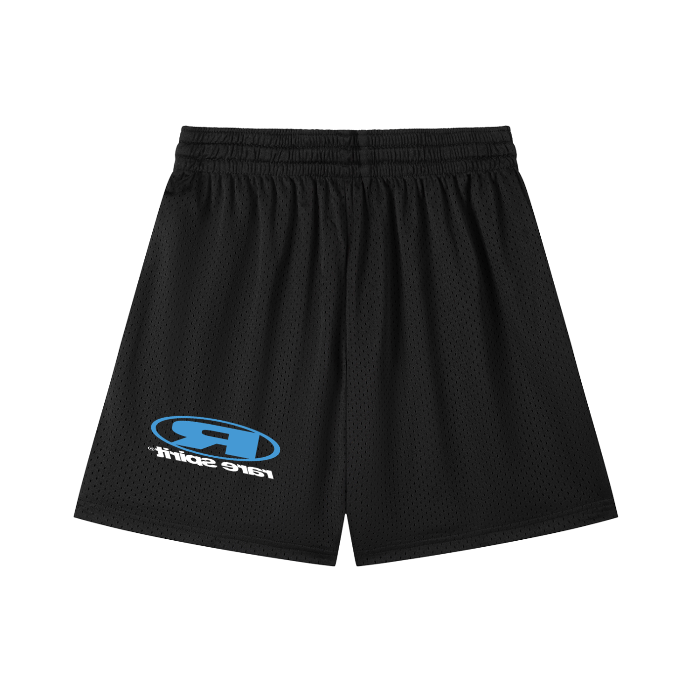 Big Circle Black Mesh Shorts