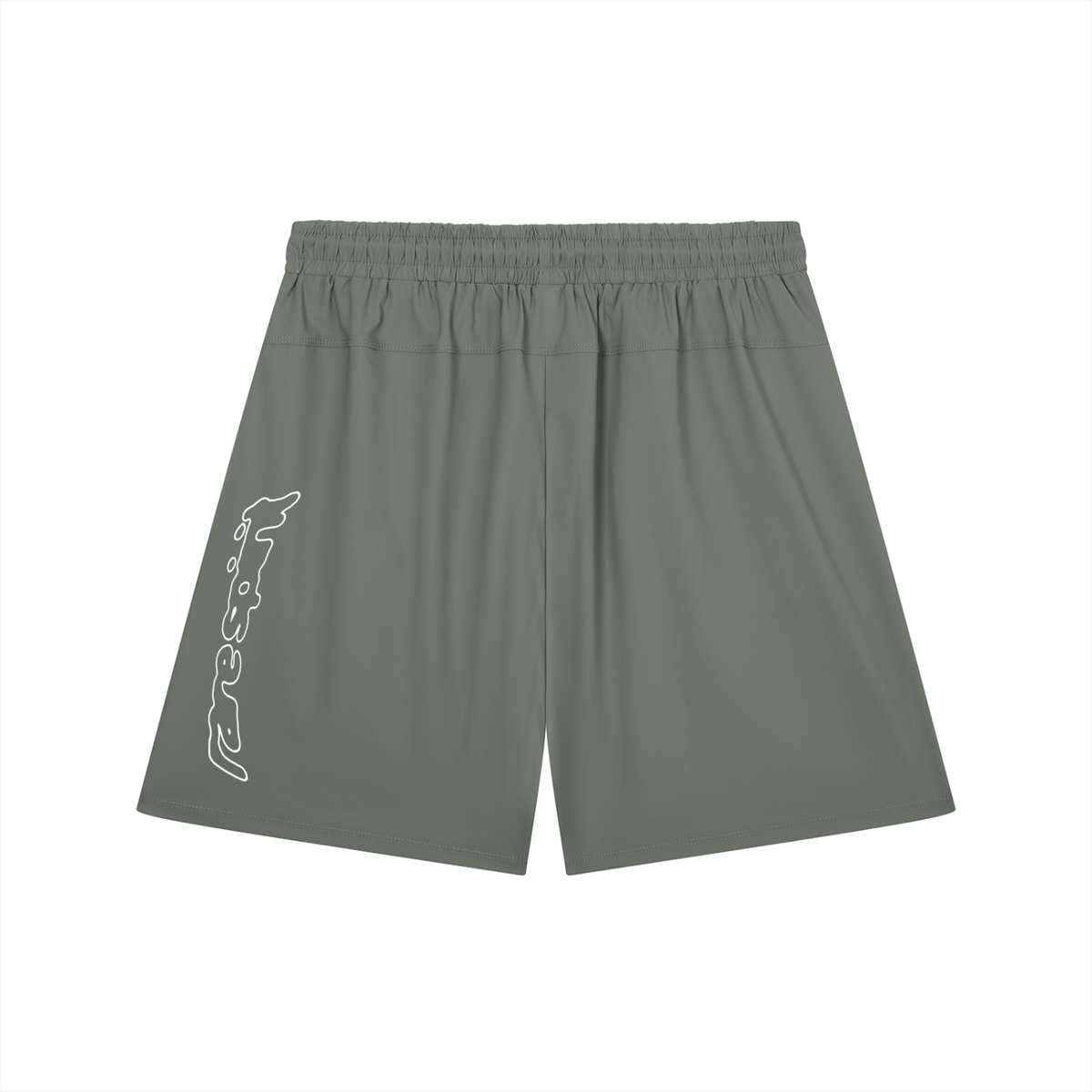 Crescent Logo Grey Technical Shorts