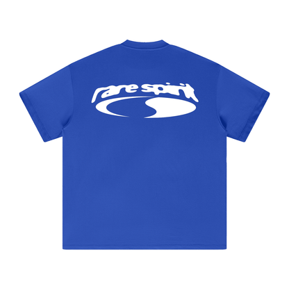 Crescent Logo Blue Heavyweight Tone T-Shirt