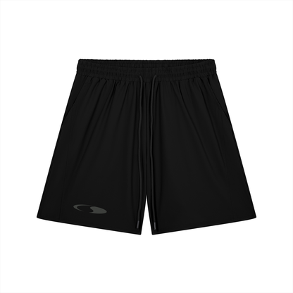 Crescent Logo Black Technical Shorts